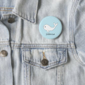 Beluga Whale Name Button (In situ)