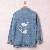Beluga Whale Pun Denim Jacket (Hangar)