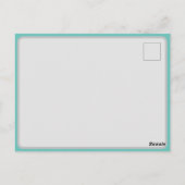 Beluga Whales Briefkaart (Achterkant)