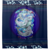 Beluga Whales Douchegordijn (Voorkant)