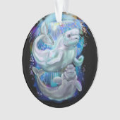 Beluga Whales Ornament (voorkant)
