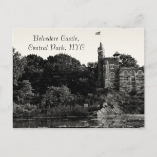 Belvedere Castle, Central Park NYC Briefkaart