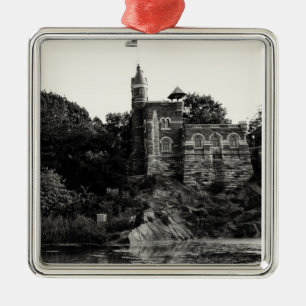Belvedere Castle in Central Park, NYC Metalen Ornament