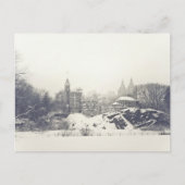 Belvedere Castle in the Winter in Central Park Briefkaart (Voorkant)