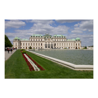 Belvedere Castle, Wenen Oostenrijk Perfect Poster