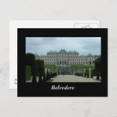 Belvedere Palace Briefkaart (Voorkant / Achterkant)