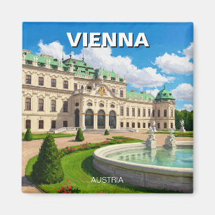 Belvedere Vienna Oostenrijk Reizen Magneet