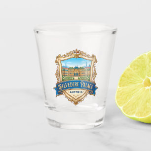 Belvederepaleis Oostenrijk Shot Glas