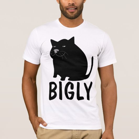BELY Fat Cat, T-shirts amusants (Devant)