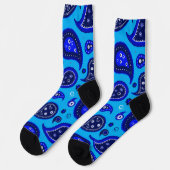 Bemande Sokken- Klassieke Paisley Elegantie  Sokken (Links)