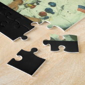 Bemanner van een Apollo Mission_Space Legpuzzel (Zijkant)