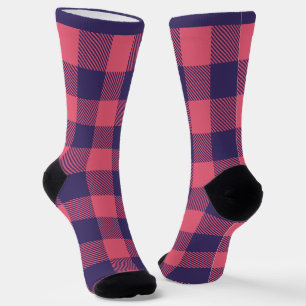 Bemanning Socks Heet Roze Magenta Indigo Buffalo P Sokken