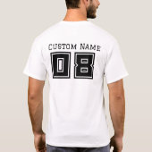 bemanning van de achtste graad t-shirt (Achterkant)