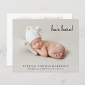 Bemanningsaankondiging budget voor minimale fotoco (Voorkant / Achterkant)