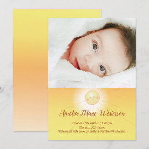 Bemanningsaankondiging van Little Ray of Sunshine  Kaart