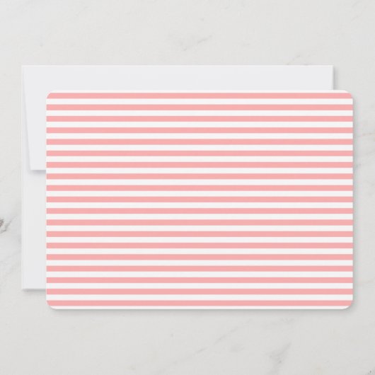 Bemanningsaankondiging van whimsical Pink Script P Aankondiging (Achterkant)