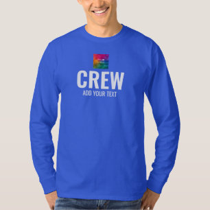 Bemanningsmedewerker Mannen dubbelzijdige hoes met T-shirt