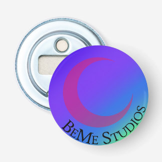 BeMe Studios Logo Button Flesopener