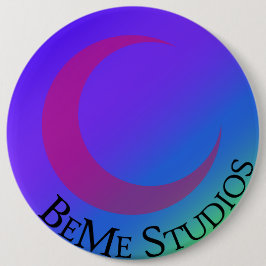 BeMe Studios Logo Ronde Button 6,0 Cm