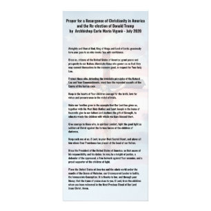 Bemiddel voor het President Trump en de Verenigde  Reclamekaart