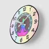 BEMIDDELING JONGE CIRCLE AURA RADIATIONS LOGO RONDE KLOK (Hoek)