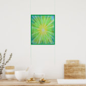 BEMIDDELING POSTER "GEZONDHEID" VREEDZAME CONTEMPL (Keuken)