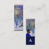 BEMIDDELING VAN EEN KNACHT-Monogram Mini Visitekaartje (Voorkant / Achterkant)