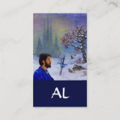 BEMIDDELING VAN EEN KNACHT-Monogram Visitekaartje (Achterkant)