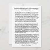 Bemiddeling van het intercessieparcours aan Trinit Bedankkaart (Achterkant)