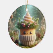 Beminnelijk Pine Cone Creature Keramisch Ornament (Links)