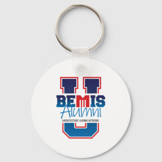 "Bemis U." Button Sleutelhanger