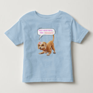 Bemoei je niet met deze prinses kinder shirts