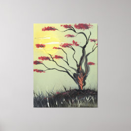 Bemonstering in het zonlicht canvas afdruk