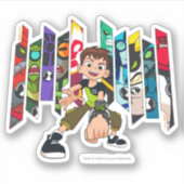 Ben 10 Alien Collectie Graphic Sticker (Voorkant)