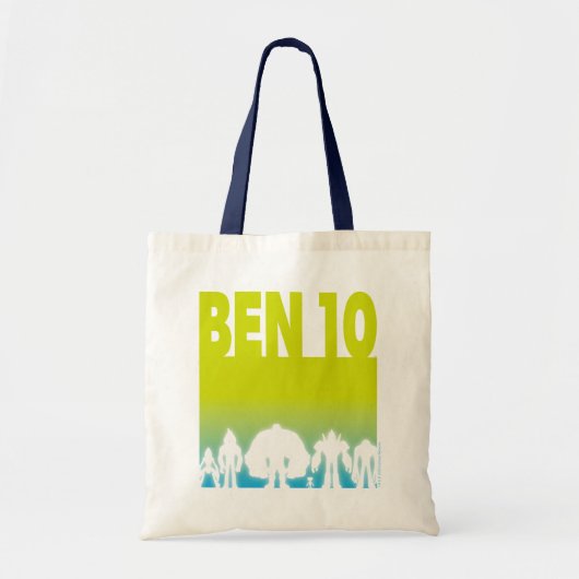 Ben 10 Alien Line-up Logo Tote Bag (Voorkant)