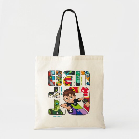 Ben 10 Alien Logo Tote Bag (Voorkant)
