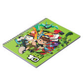Ben 10 Alien Rush Graphic Notitieboek (Linkerzijde)