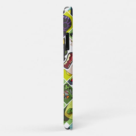 Ben 10 Alien Tegel Pattern Case-Mate iPhone Case (Achterkant/rechts)