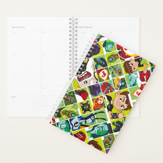 Ben 10 Alien Tegel Pattern Planner (Display)