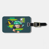 Ben 10 Diamondhead DNA Transformatie Bagagelabel (Voorkant horizontaal)