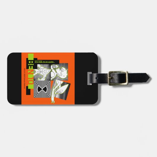 Ben 10 - Het is tijd om Alien te gaan Bagagelabel (Voorkant horizontaal)