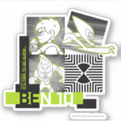 Ben 10 - Het is tijd om Alien te gaan Sticker (Voorkant)