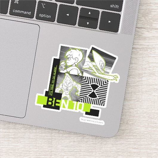 Ben 10 - Het is tijd om Alien te gaan Sticker (Detail)