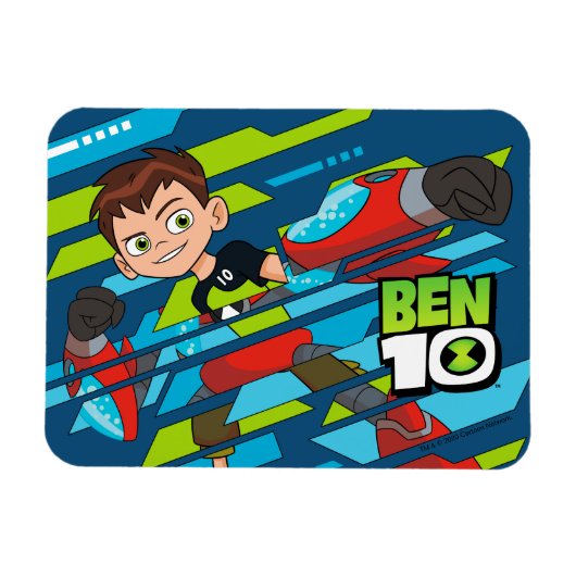 Ben 10 Overflow DNA Transformatie Magneet (Horizontaal)