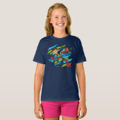 Ben 10 Overflow DNA Transformatie T-shirt (Voorkant volledig)