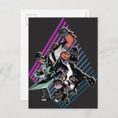 Ben 10 Retro Alien Group Graphic Uitnodiging Briefkaart (Voorkant / Achterkant)