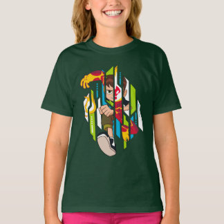 Ben 10 Transformatie van DNA-transformatie in de h T-shirt