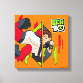 Ben 10 Vier Arms DNA Transformatie Canvas Afdruk (Voorkant)