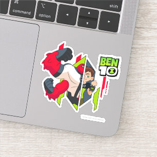 Ben 10 Vier Arms DNA Transformatie Sticker