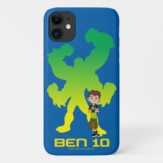 Ben 10 & Vier Arms Shadow Case-Mate iPhone Case (Achterkant)